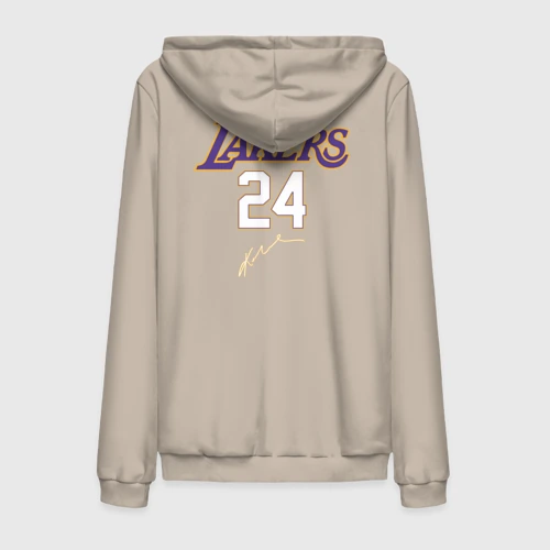 Мужская толстовка на молнии хлопок LA Lakers
