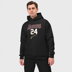 Мужской костюм oversize хлопок LA Lakers - фото 2