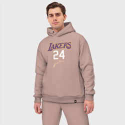 Мужской костюм oversize хлопок LA Lakers - фото 2