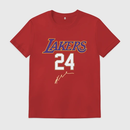 Мужская футболка хлопок LA Lakers