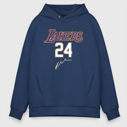 Мужское худи Oversize хлопок LA Lakers