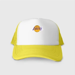Кепка тракер с сеткой LA Lakers +спина Лейкерс