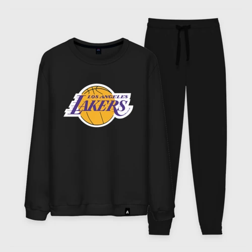 Мужской костюм хлопок LA Lakers +спина Лейкерс