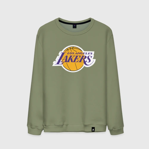 Мужской свитшот хлопок LA Lakers +спина Лейкерс
