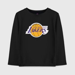 Детский лонгслив хлопок LA Lakers +спина Лейкерс