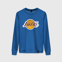 Женский свитшот хлопок LA Lakers +спина Лейкерс