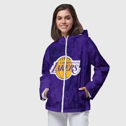 Женская ветровка 3D LA Lakers - фото 2