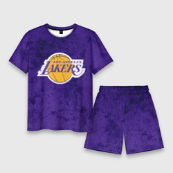 Мужской костюм с шортами 3D LA Lakers