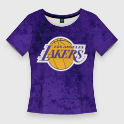 Женская футболка 3D Slim LA Lakers