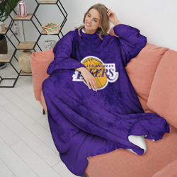 Плед с рукавами LA Lakers - фото 2