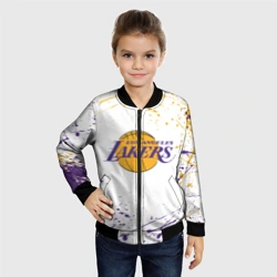 Детский бомбер 3D LA Lakers - фото 2