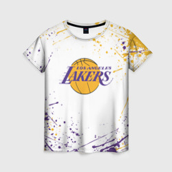 Женская футболка 3D LA Lakers