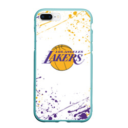 Чехол для iPhone 7Plus/8 Plus матовый LA Lakers