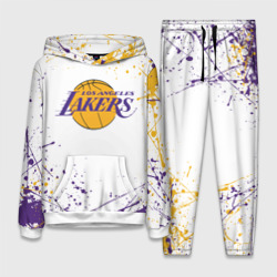 Женский костюм с толстовкой 3D LA Lakers