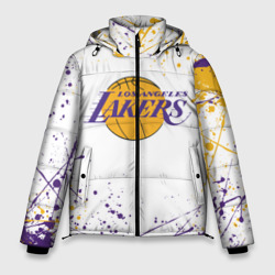 Мужская зимняя куртка 3D LA Lakers