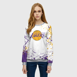 Женский свитшот 3D LA Lakers - фото 2