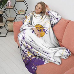 Плед с рукавами LA Lakers - фото 2