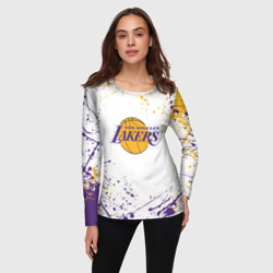 Женский лонгслив 3D LA Lakers - фото 2
