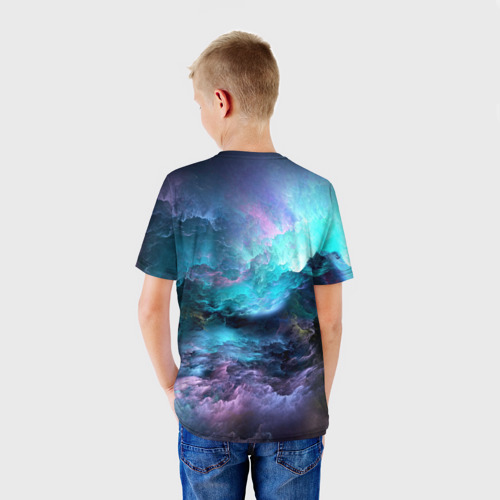 Детская футболка 3D с принтом ASSASSIN`S CREED, вид сзади #2