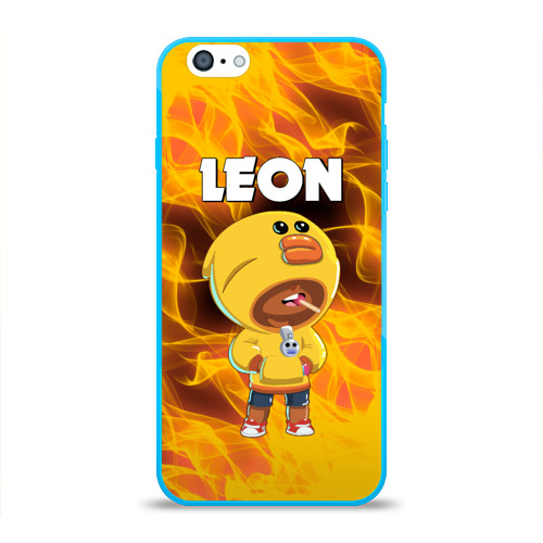 Чехол для iPhone 6/6S глянцевый BRAWL STARS SALLY LEON. Фото 01 Чехол для iPhone 6/6S глянцевый BRAWL STARS SALLY LEON. Фото 01