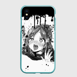 Чехол для iPhone XS Max матовый Аниме Ахегао