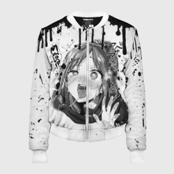 Женский бомбер 3D Аниме Ахегао