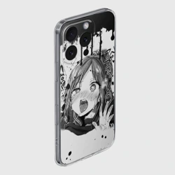 Чехол для iPhone 16 Pro Max силиконовый с защитой камеры Аниме Ахегао - фото 2