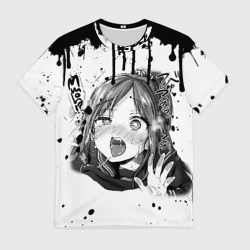 Мужская футболка 3D Аниме Ахегао