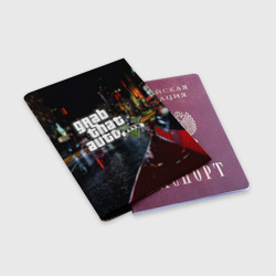 Обложка для паспорта матовая кожа Grand Theft Auto V - фото 2