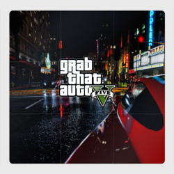 Магнитный плакат 3Х3 Grand Theft Auto V