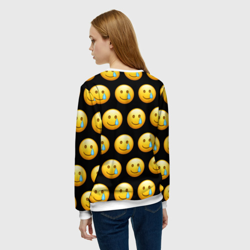 Женский свитшот 3D New Emoji - фото 4