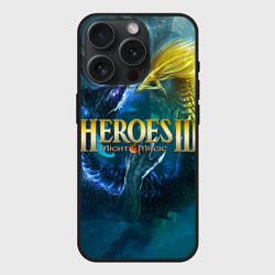 Чехол силиконовый для Apple iPhone 15 Pro матовый Heroes of Might and Magic
