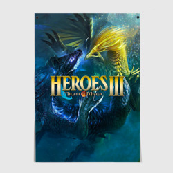 Heroes of Might and Magic – Постер с принтом купить