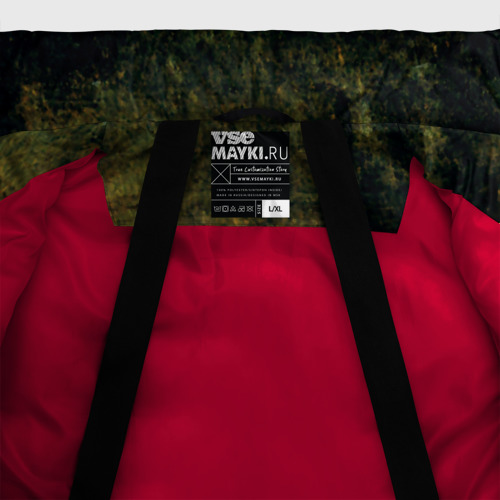 Мужская зимняя куртка 3D ВДВ, цвет красный - фото 7