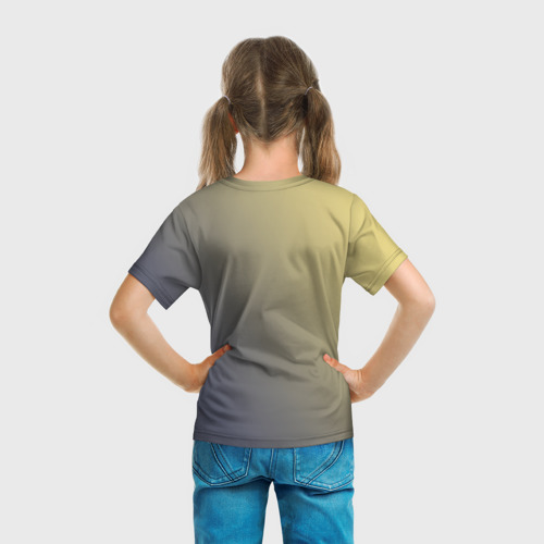 Детская футболка 3D с принтом Heroes of Might and Magic, вид сзади #2