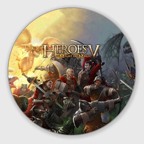 Круглый коврик для мышки Heroes of Might and Magic