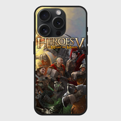 Чехол силиконовый для Apple iPhone 15 Pro матовый Heroes of Might and Magic