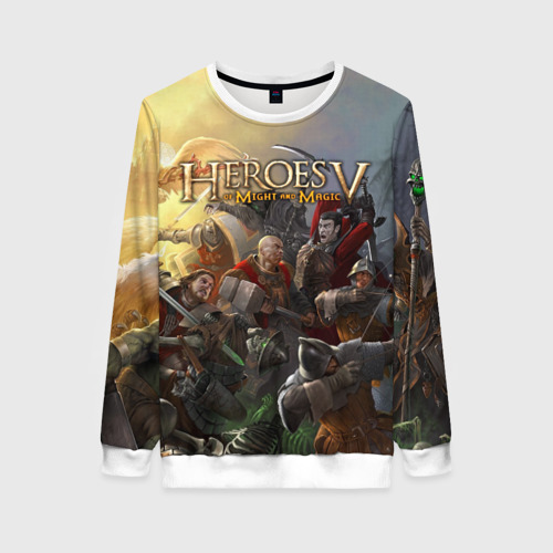 Женский свитшот 3D Heroes of Might and Magic, цвет 3D печать