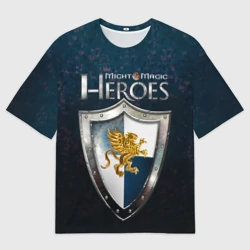 Женская футболка oversize 3D Heroes of Might and Magic
