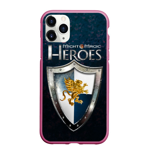 Чехол для iPhone 11 Pro Max матовый Heroes of Might and Magic, цвет малиновый