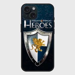 Чехол силиконовый для Apple iPhone 15 матовый Heroes of Might and Magic