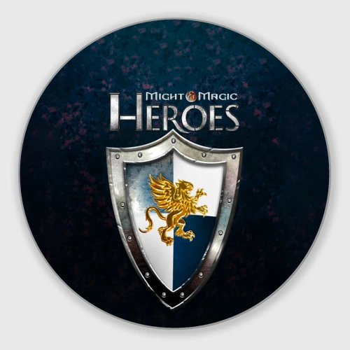 Круглый коврик для мышки Heroes of Might and Magic