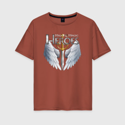 Женская футболка хлопок Oversize Heroes of Might and Magic
