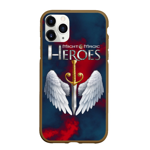 Чехол для iPhone 11 Pro Max матовый Heroes of Might and Magic, цвет коричневый