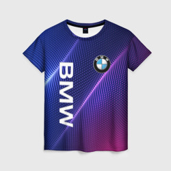 Женская футболка 3D BMW БМВ
