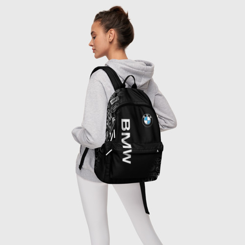 Рюкзак 3D с принтом BMW | БМВ, фото #4