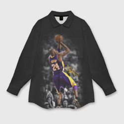 Женская рубашка oversize 3D Kobe Bryant