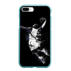 Чехол для iPhone 7Plus/8 Plus матовый Kobe Bryant fly