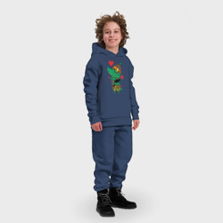 Детский костюм хлопок Oversize Модный крокодил - фото 2