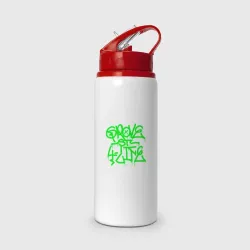 Бутылка для воды с трубочкой Grove Street 4 life